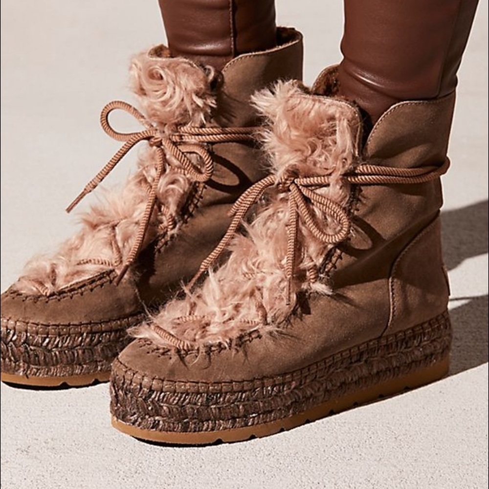Free People Happy Thoughts Hiker Boots